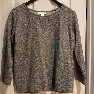 Motherhood Maternity beaded lightweight sweater
